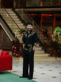 Kapil Sharma Black Kurta with Pajama Set
